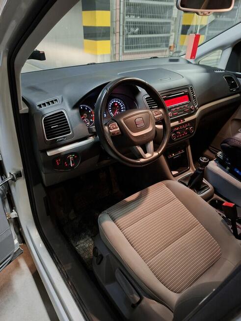 Seat Alhambra II 1.4 Zadbany Rodzinny 7os. Bogato Wyposażony Warszawa - zdjęcie 6