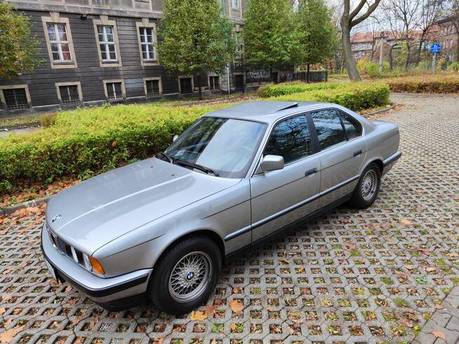 Freud am Faren BMW e34 520i Kat / Lachssilver Metalic z DE Bytom - zdjęcie 5