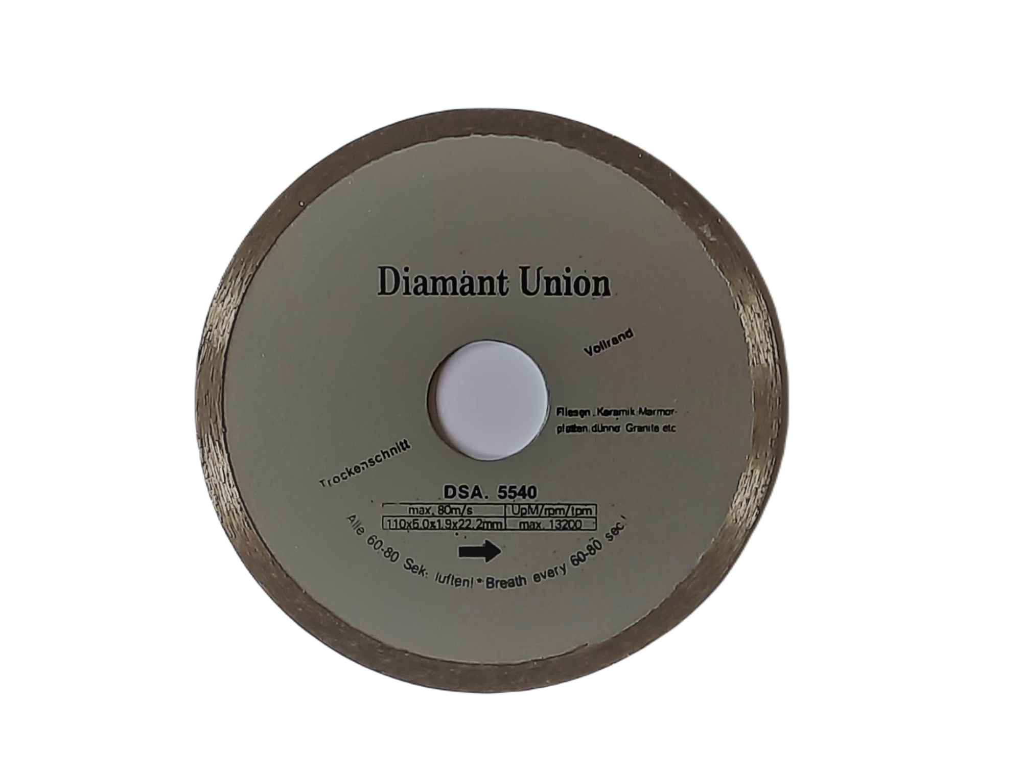 Tarcza diamentowa ciągła do glazury Diamant Union DSA. 5540 Rybnik - zdjęcie 2