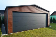 garaż blaszany na indywidualne zamówienie wiata Mszana Dolna - zdjęcie 3