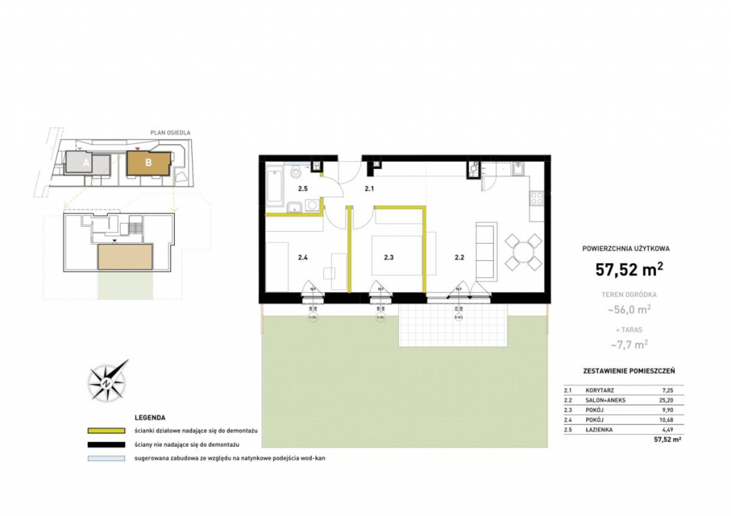 3 pokoje z tarasem i ogródkiem na Grunwaldzie! Grunwald - zdjęcie 5