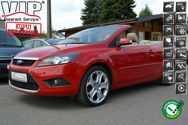 Piękny Ford Focus*Cabrio* 2.0 146KM* Podgrz. Fotele*Nawi* Częstochowa - zdjęcie 1
