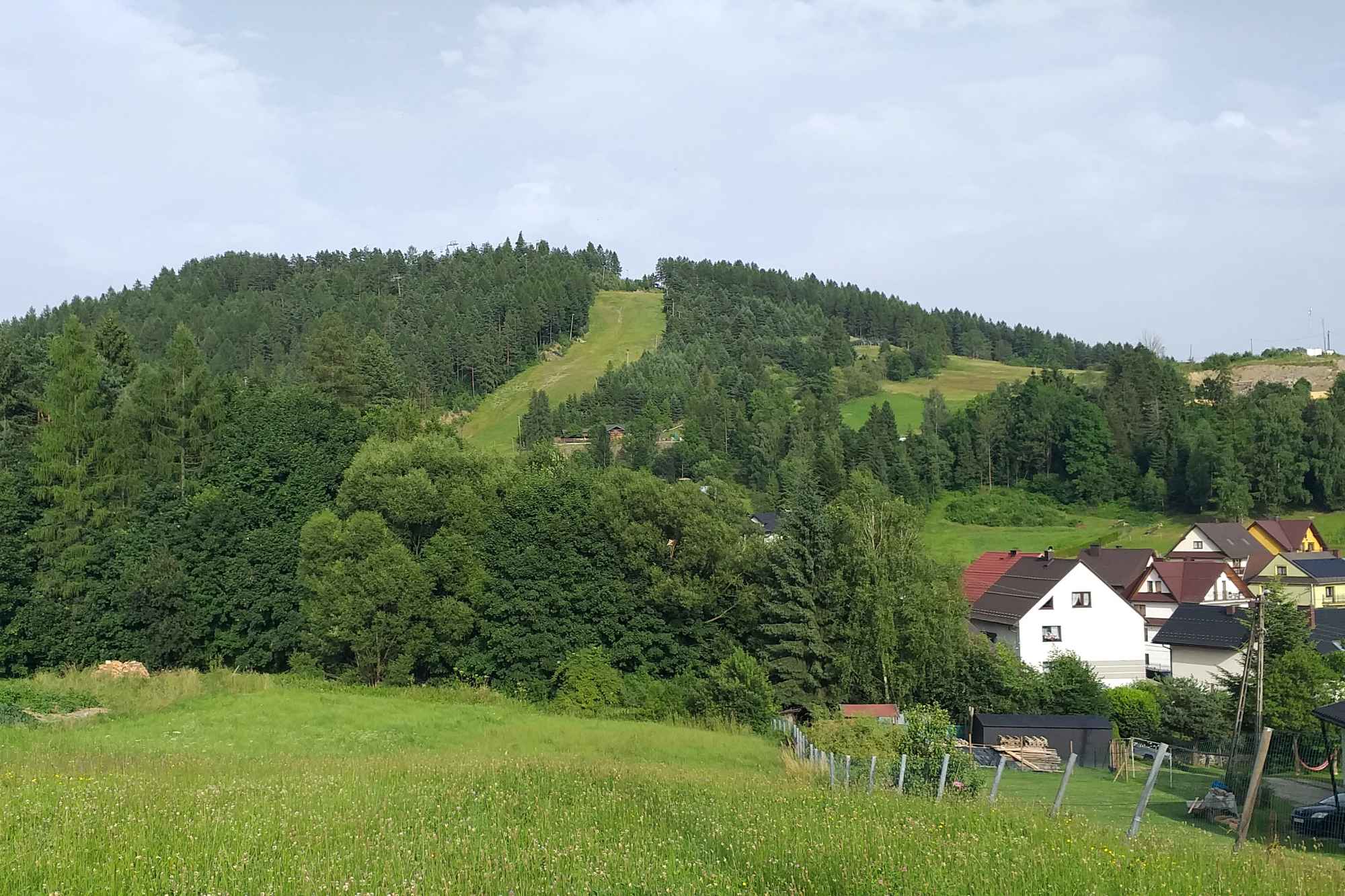 Działka budowlana w Kluszkowcach z panoramicznym widokiem na okolicę Kluszkowce - zdjęcie 3