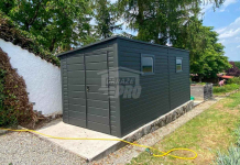 Schowek - domek ogrodowy 2x5m - Brama dwuskrzydłowa 2x okno dach GP625 Oświęcim - zdjęcie 2