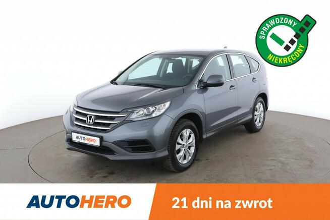 Honda CR-V klima auto, grzane fotele, multifukcja, hak Warszawa - zdjęcie 1