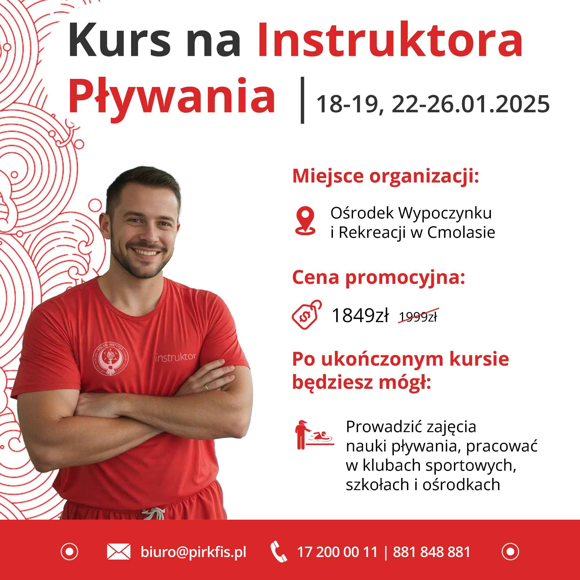 Kurs na instruktora pływania Rzeszów - zdjęcie 1