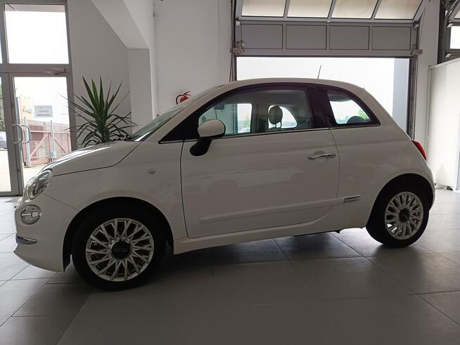 Fiat 500  LOUNGE 1.2 69KM Automat, niski przebieg, serwis Nowy Sącz - zdjęcie 7