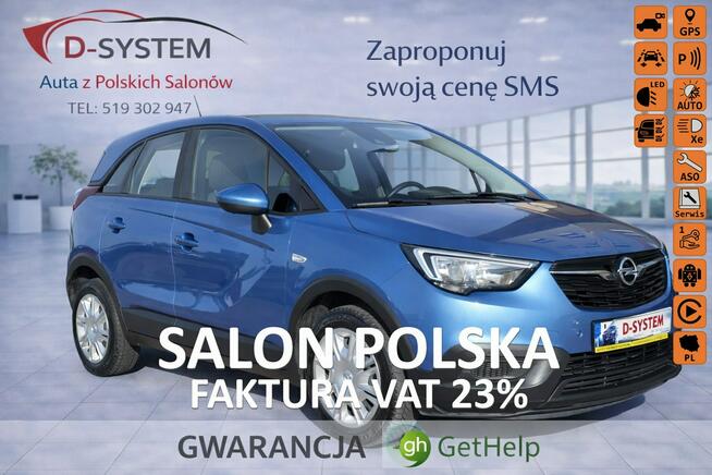 Opel Crossland X 20r Salon Polska  Bezwypadkowy Gwarancja ASO 1wł st Białystok - zdjęcie 1