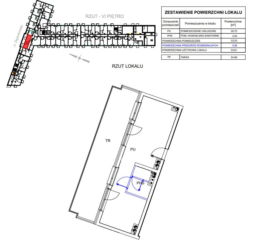 Kawalerka/lokal usługowy z  tarasem/pod wynajem/dla studenta/Gaj Wrocław - zdjęcie 8
