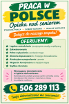 Praca dla opiekuna osoby starszej – dobre warunki współpracy