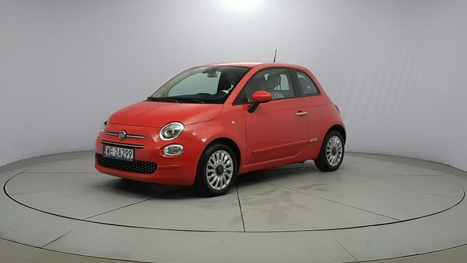 Fiat 500 1.2 Lounge Dualogic ! Z Polskiego Salonu ! Faktura VAT ! Warszawa - zdjęcie 3