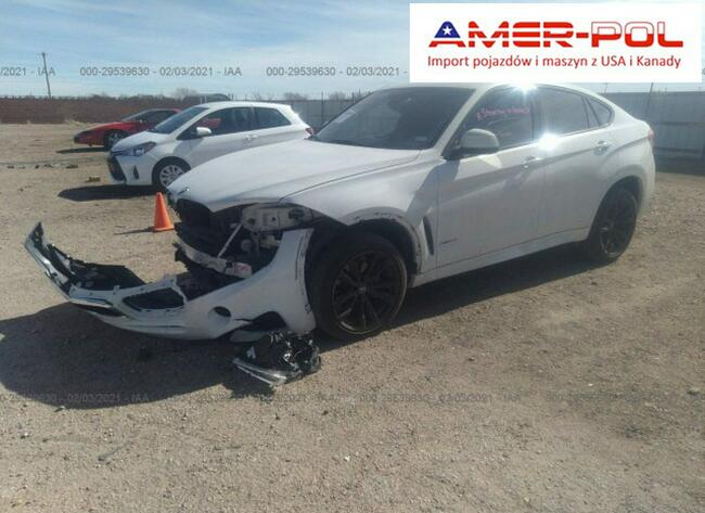 BMW X6 2017, 3.0L, 4x4, uszkodzony przód Słubice - zdjęcie 1