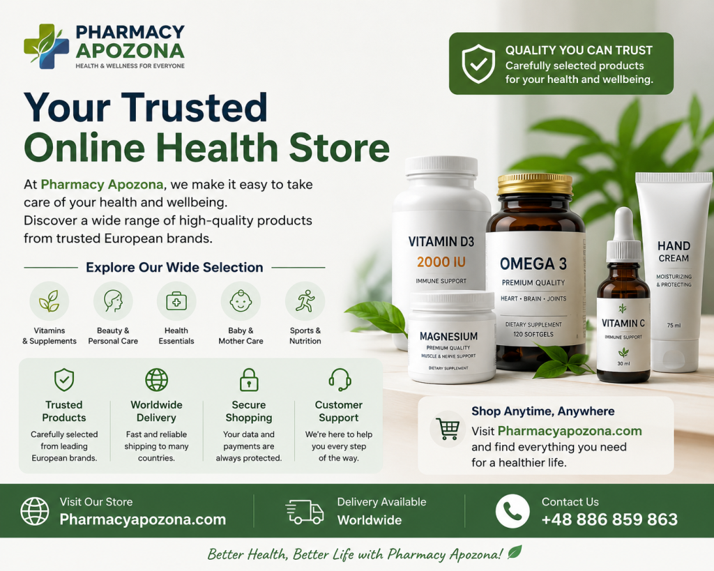 Pharmacy Apozona – Internetowy Sklep ze Zdrowiem i Wellness Bemowo - zdjęcie 1