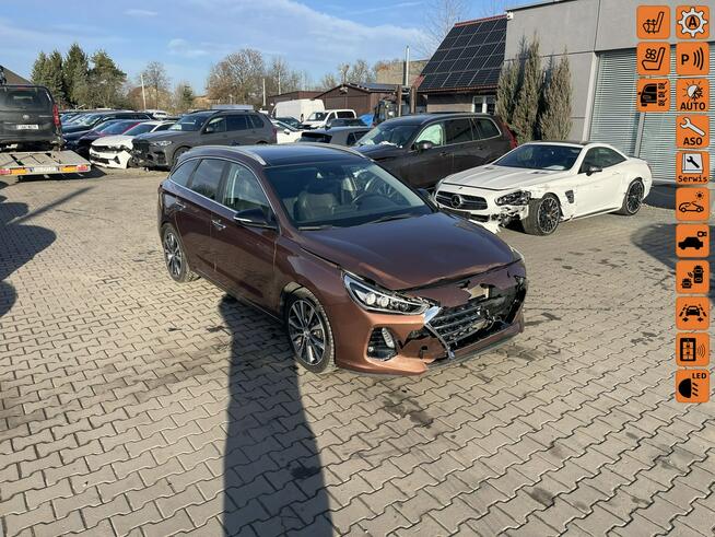 Hyundai i30 Automat Skóra Podgrzewanie Panorama Kamera LED Gliwice - zdjęcie 1