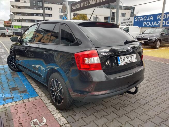 Škoda RAPID Sportback 1.4 TDI 90km active bluetooth hak vat marża Tychy - zdjęcie 5