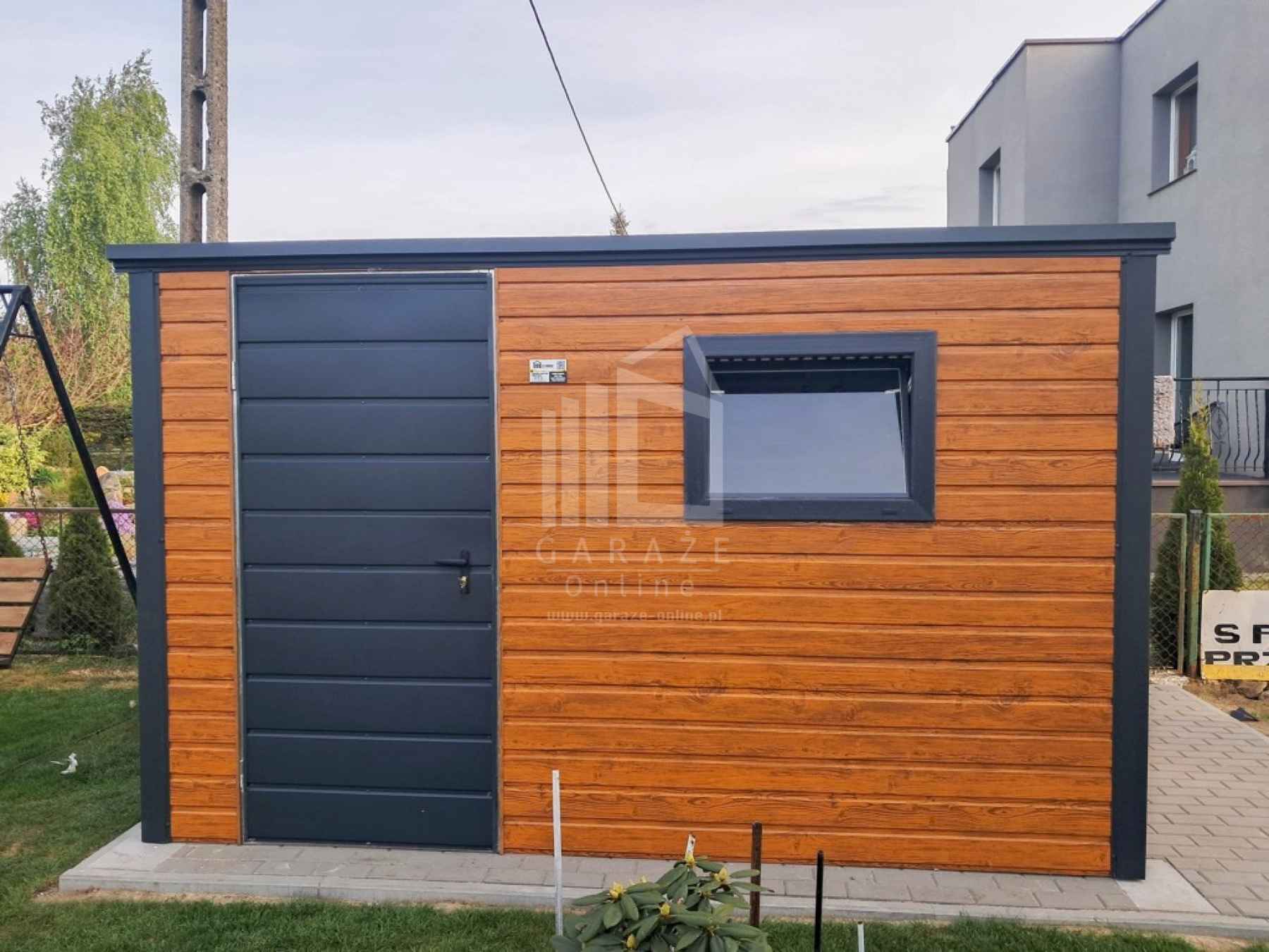 Schowek - domek ogrodowy 3x2m drzwi okno drewnopodobny dach  ID999 Krynica-Zdrój - zdjęcie 2