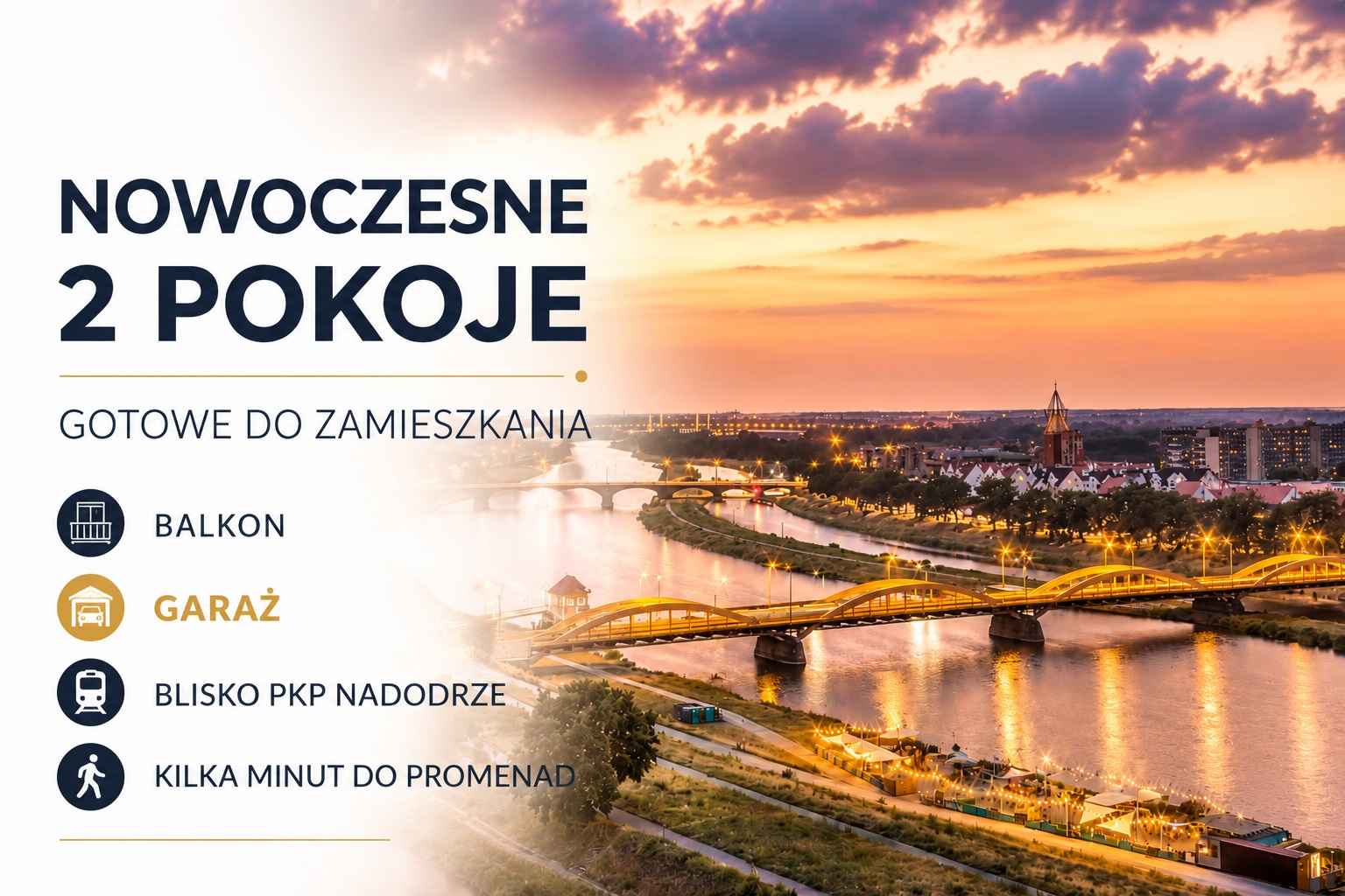 2pok, 40met, Okolice Łowieckiej BALKON/GARAŻ/WINDA (Wrocław) Śródmieście - zdjęcie 1