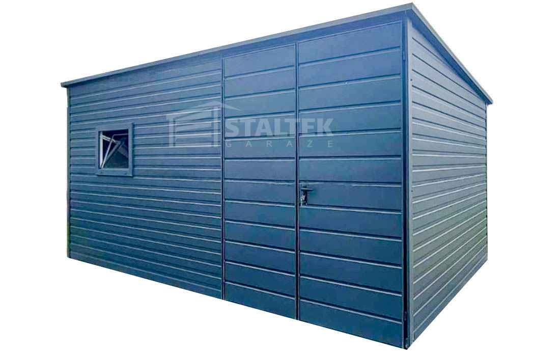 Schowek Domek Ogrodowy 4x2,5m Brama Drzwi Okno  Dach ST151 Stare Miasto - zdjęcie 1