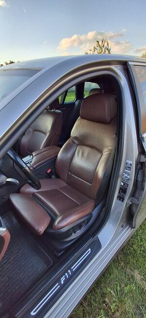 bmw 520D wymieniony rozrząd skóra duza navi Psie Pole - zdjęcie 10