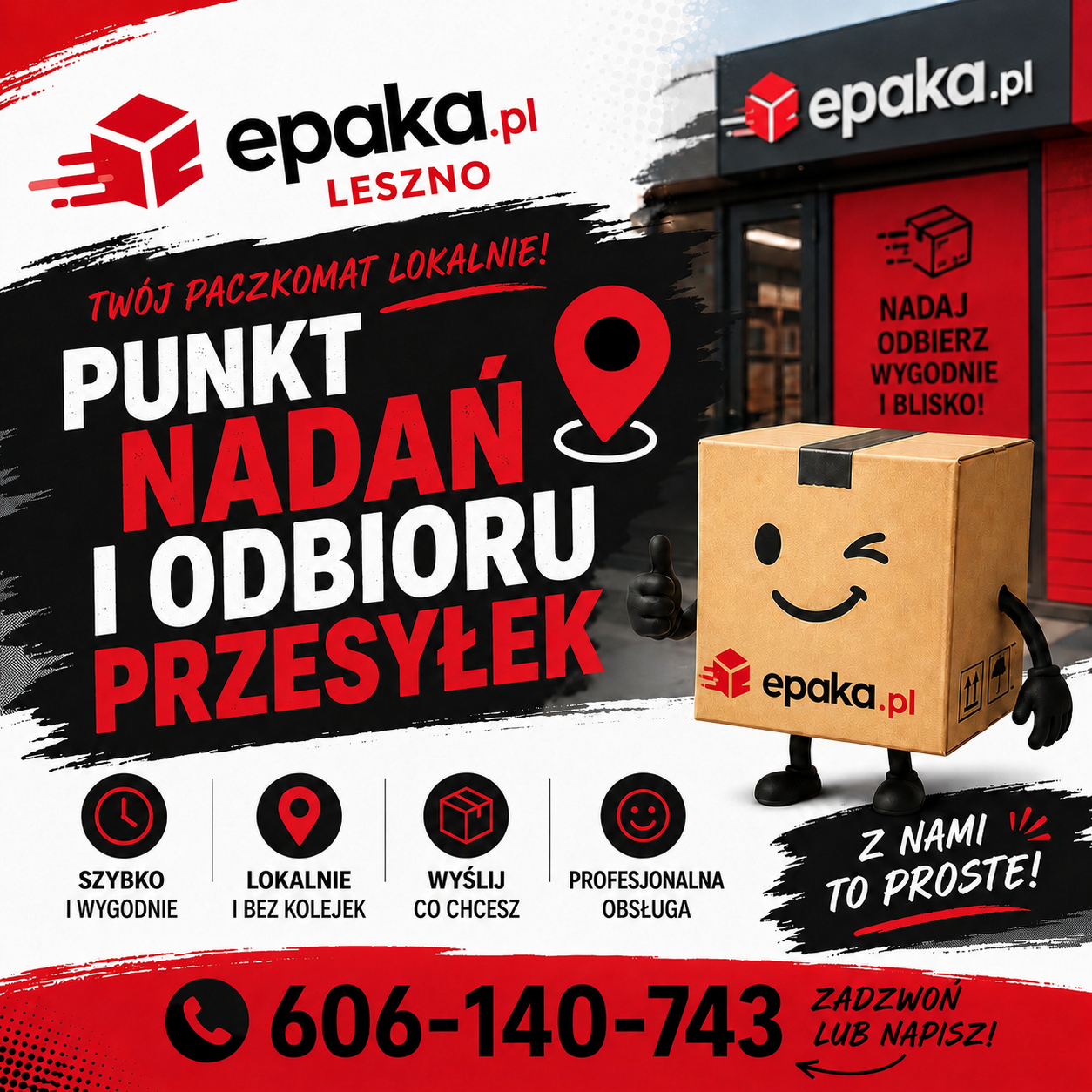 PUNKT NADAŃ I ODBIORU PRZESYŁEK KURIERSKICH Leszno | ul. Austriacka 8 Leszno - zdjęcie 4