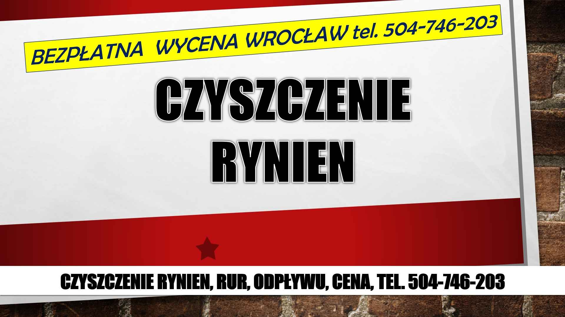 Czyszczenie rynien, cennik, tel. 504-746-203, Wrocław, rynny, usługi Psie Pole - zdjęcie 3