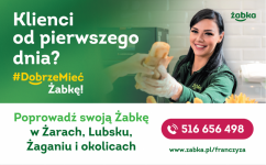 Poprowadź swój sklep Żabka w Lubsku