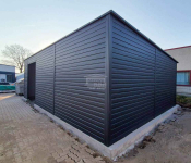 Garaż blaszany - hala magazynowa 9x6m Otwór dach GP571 Sopot - zdjęcie 3