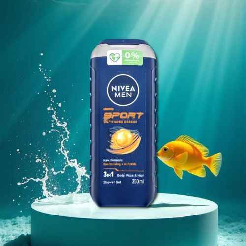 Men Sport Shower Gel - żel pod prysznic Grunwald - zdjęcie 1