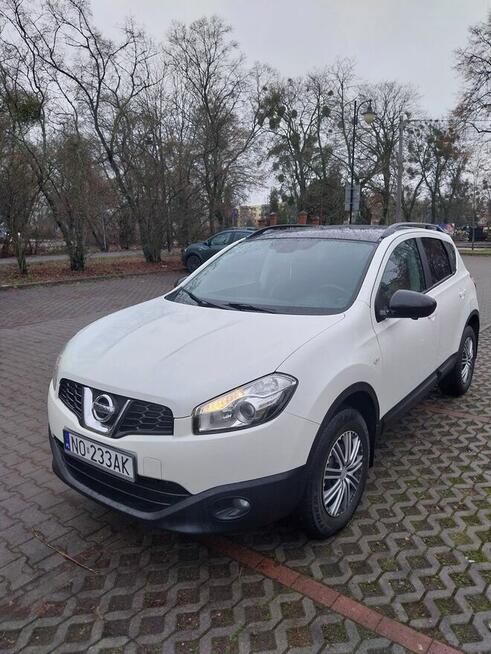 Nissan 1.6 Qashqai 1,6 HDI 2014rej. PANORAMA DACH biała perł Bydgoszcz - zdjęcie 7