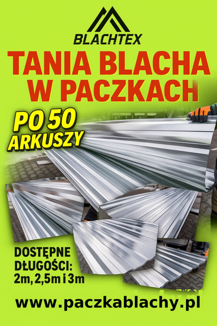 Tania Paczka Blachy Stobierna - zdjęcie 1