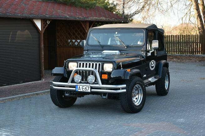 Jeep Wrangler YJ 2.5 125KM Manual 1991r. 4x4 Skóra OKAZJA Kampinos - zdjęcie 2