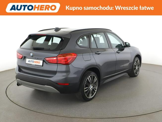 BMW X1 navi klima auto grzane fotele kamera i czujniki parkowania Warszawa - zdjęcie 7