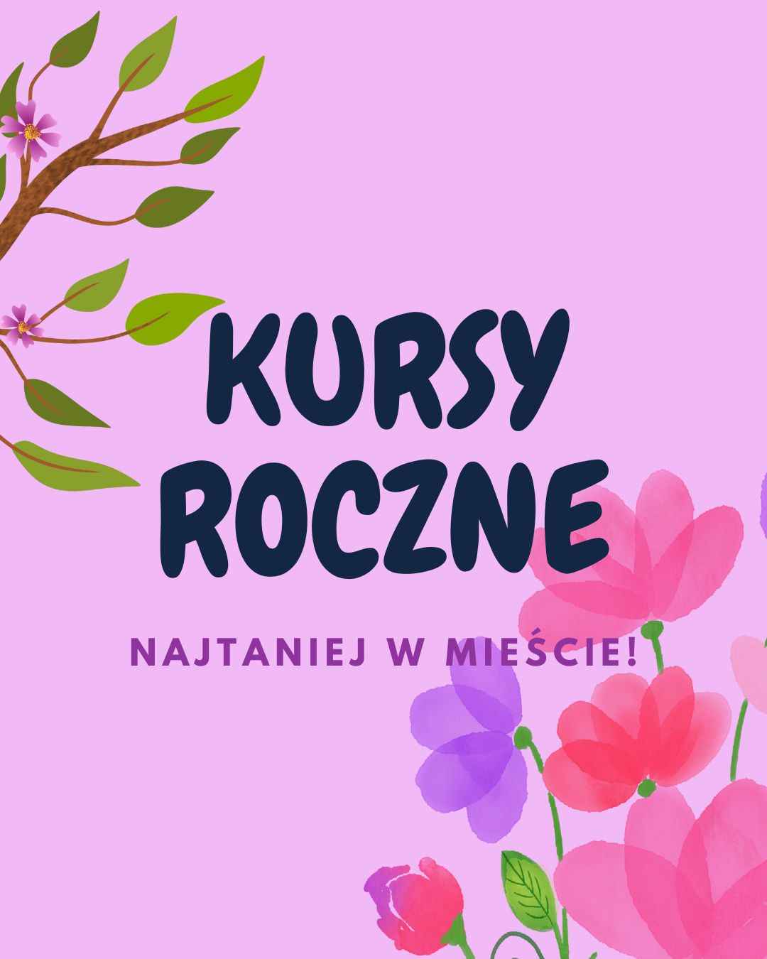 Kursy Roczne - zapraszamy! Suwałki - zdjęcie 1