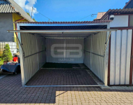 Garaż blaszany 3x5m - wolnostojący - brama uchylna - ciemny brąz GB149 Płock - zdjęcie 4