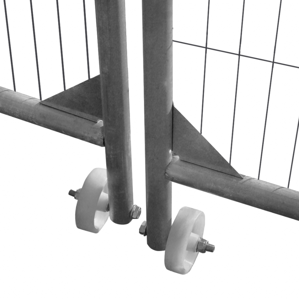 Brama dwuskrzydłowa ażurowa 7x2m z ryglem i kółkami Bałuty - zdjęcie 3