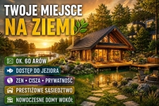 Działka budowlana (6000 m2) JEZIORO/LAS (Drogoszowice)