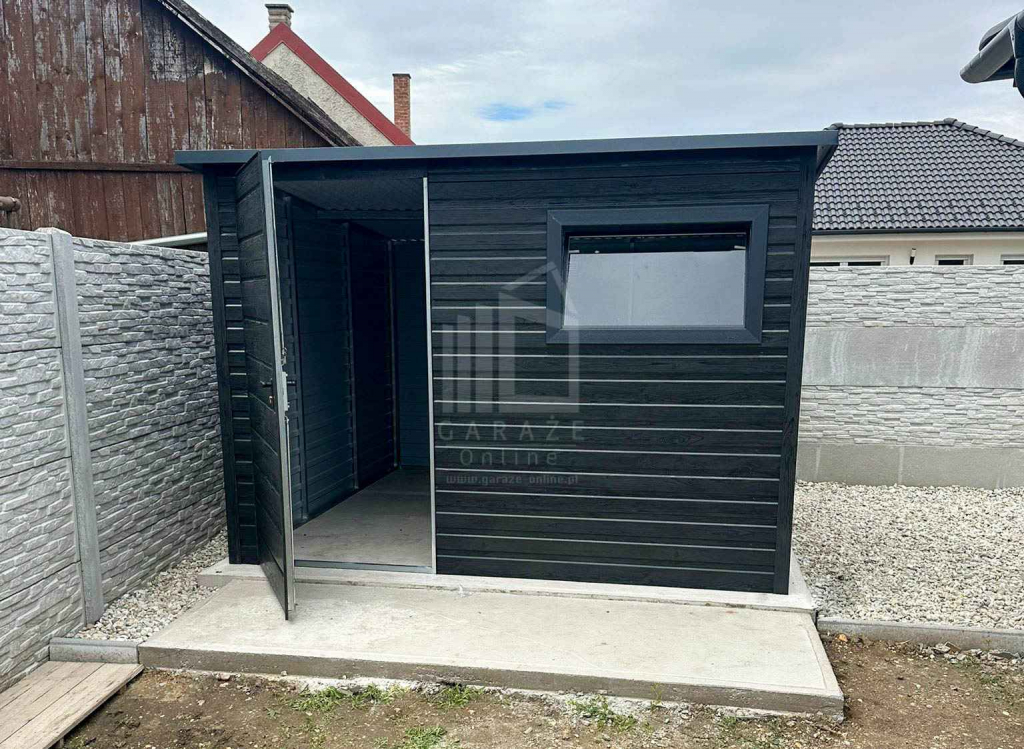 Schowek - domek ogrodowy 3x2m - drzwi  okno  dach rynna ID1053 Iława - zdjęcie 5