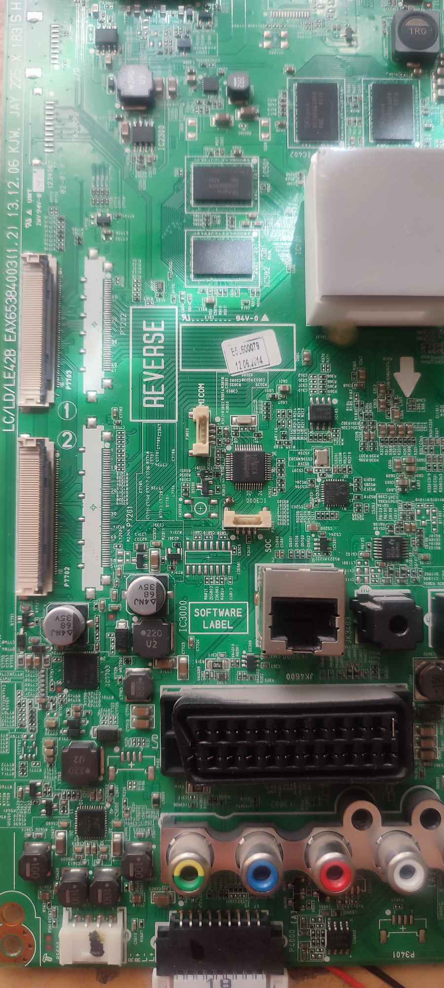 LD/LE42B LG  EAX65384003 ,EAX65384004 Naprawa płyt głównych Jawor - zdjęcie 1