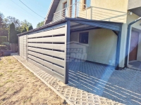 Schowek - domek ogrodowy 3x4 m + wiata 3x6 m drzwi dach rynny GP751 Sanok - zdjęcie 4