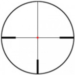 SCHMIDT &amp; BENDER POLAR RIFLESCOPE D7 RETICLE 2.5-10X50 1/4