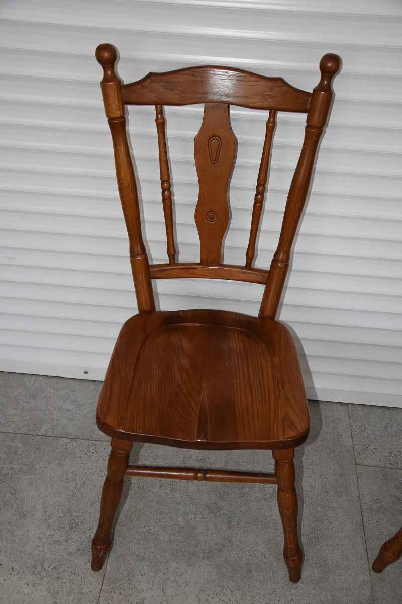 krzesła dębowe 6 sztuk - jak nowe Olsztyn - zdjęcie 3