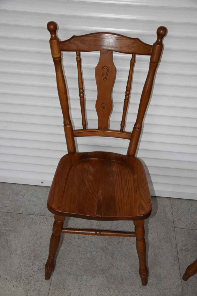 krzesła dębowe 6 sztuk - jak nowe Olsztyn - zdjęcie 3