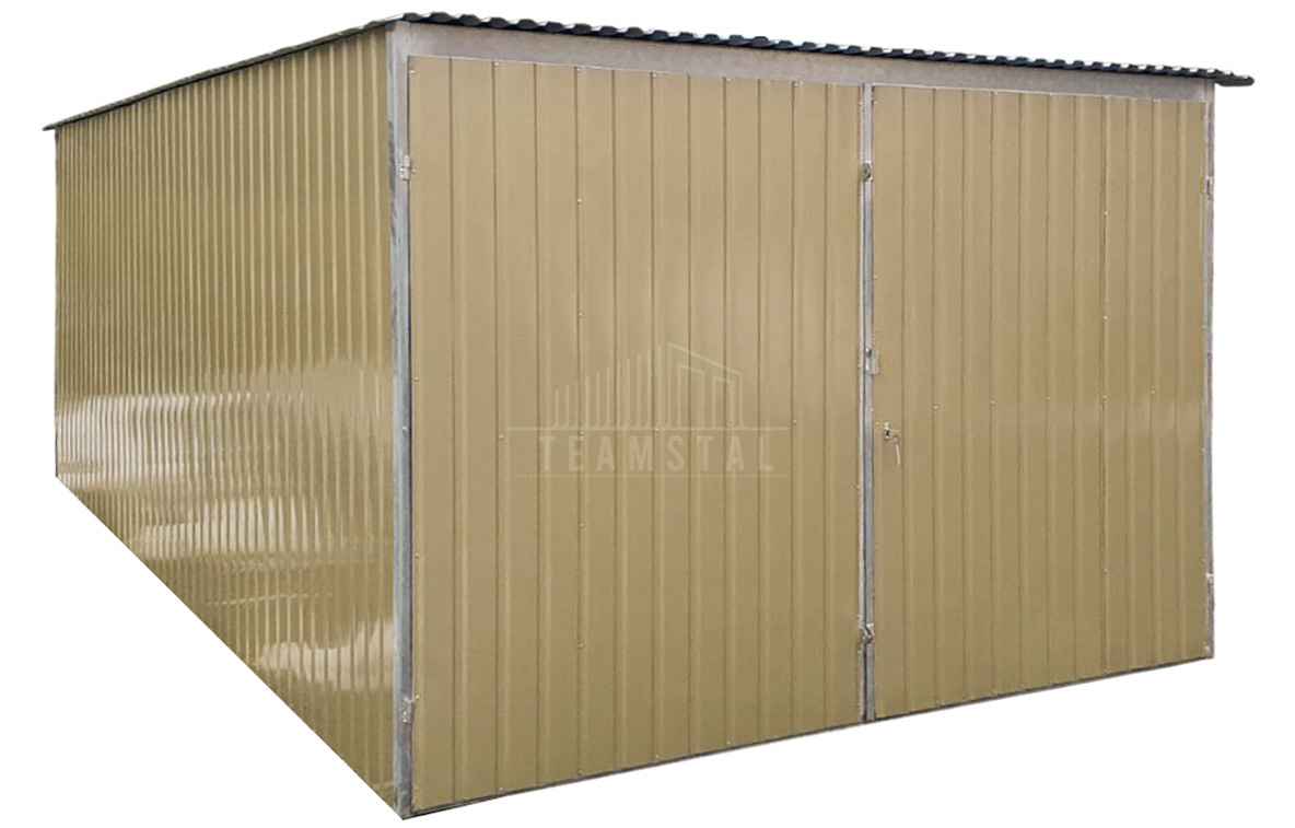 Garaż blaszany 3x5m II Gatunek blaszak na budowę wolnostojący TS1173 Kalisz - zdjęcie 1