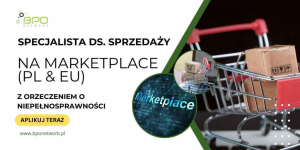 Specjalista ds. sprzedaży na Marketplace z orzeczeniem Pruszków Pruszków - zdjęcie 2