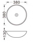 Umywalka nablatowa okrągła Koszalin - zdjęcie 2