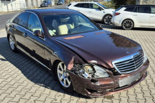 Mercedes S 350 3.5 272KM Biała skóra brązowy metalik Świętoszówka - zdjęcie 5