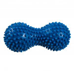 Piłeczka rehabilitacyjna orzeszek z kolcami 17x8 cm 30zł