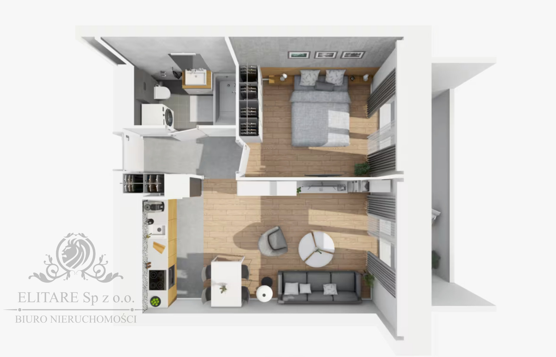 Mieszkanie 42,78m2 w Nowej inwestycji blisko Dworca Głównego Wrocław - zdjęcie 11