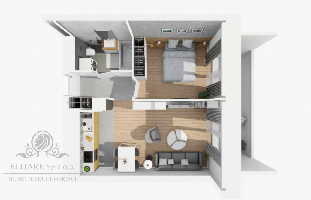 Mieszkanie 42,78m2 w Nowej inwestycji blisko Dworca Głównego Wrocław - zdjęcie 11