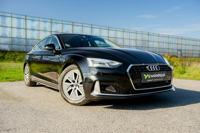 Audi A5 Sportback 35 TDI, Salon PL, Bezwypadkowy, Pierwszy Właściciel Warszawa - zdjęcie 3